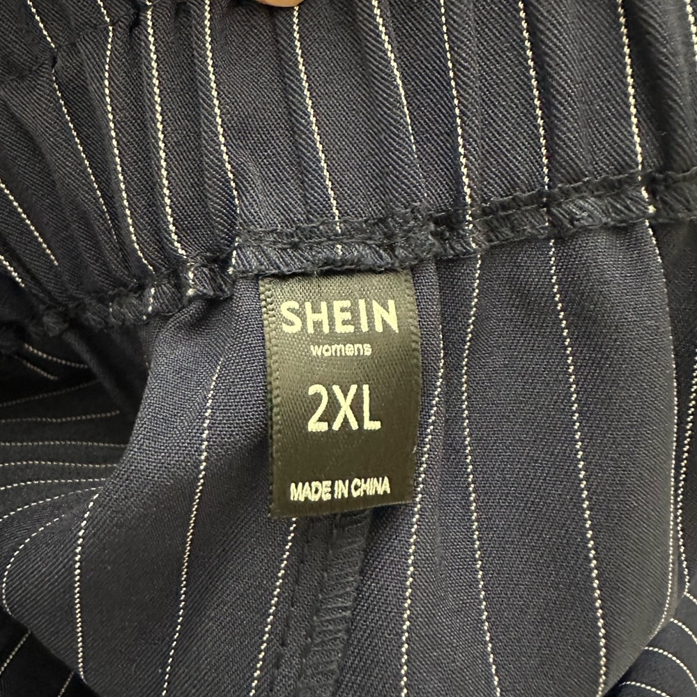 Paperbag Waist Pinstripe - Picture 4 of 5